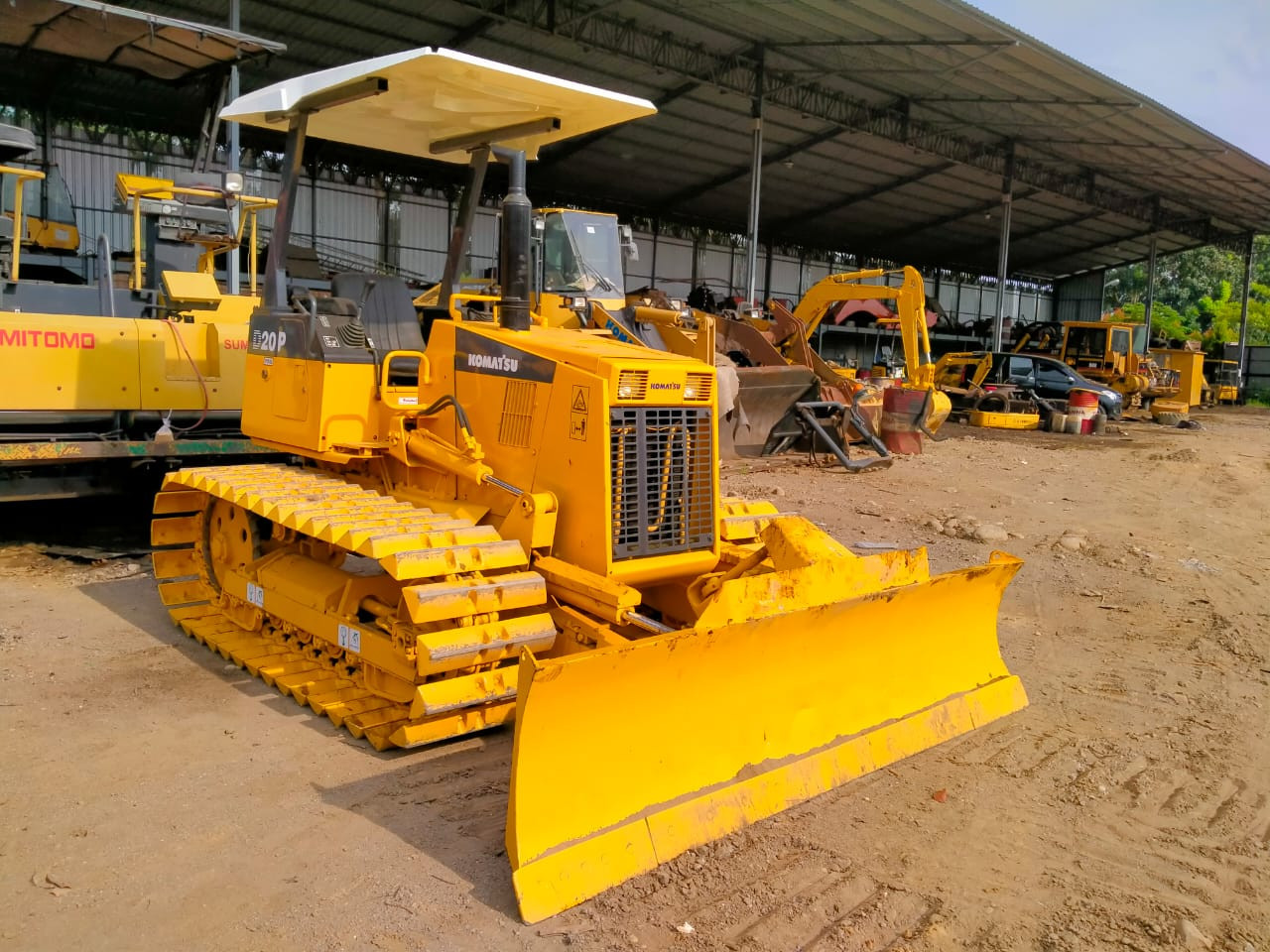 ALAT BERAT KOMATSU D20P-7