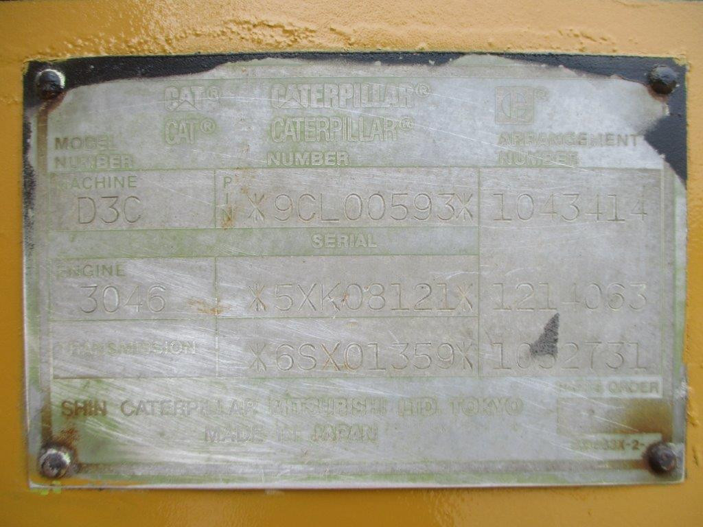 ALAT BERAT CAT D3C