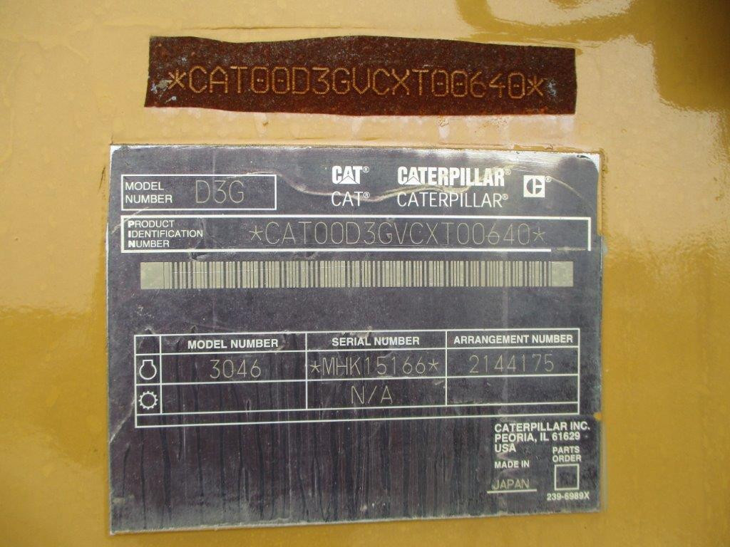 ALAT BERAT CATERPILLAR D3G