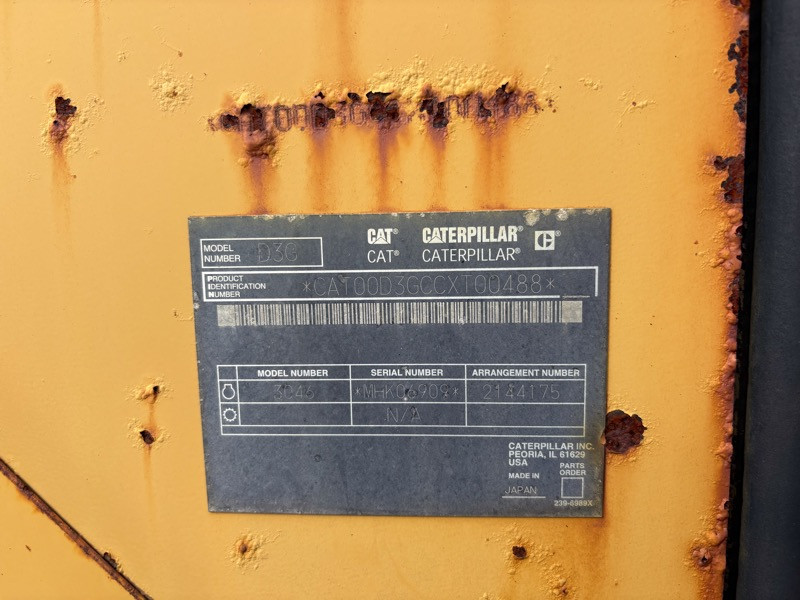 ALAT BERAT CATERPILLAR D3G