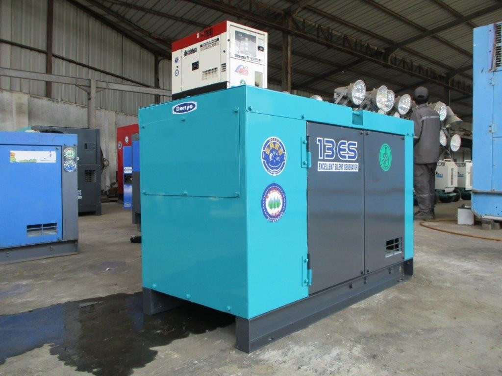 MESIN GENSET DENYO DCA-13ESY
