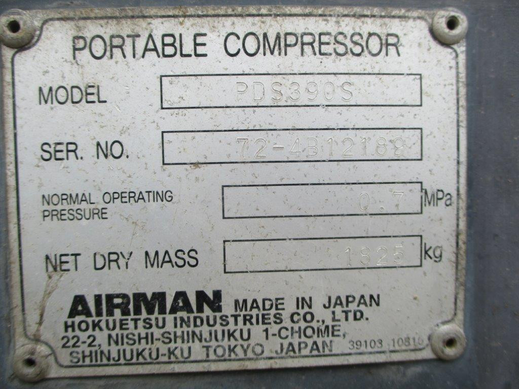 MESIN KOMPRESOR AIRMAN PDS390S