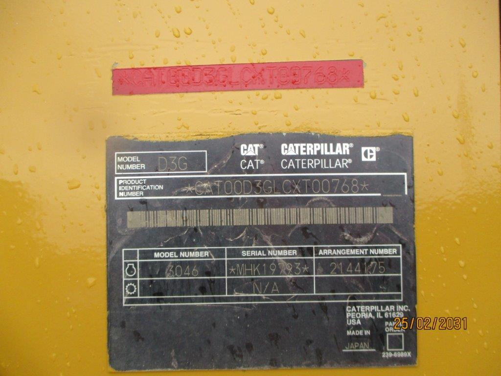 ALAT BERAT CATERPILLAR D3G